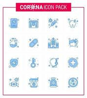 Coronavirus 2019nCoV Covid19 Prevention icon set capsule lab protection chemical dental viral coronavirus 2019nov disease Vector Design Elements