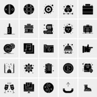 25 Universal Business Icons Vector Creative Icon Illustration to use in web and Mobile Related project