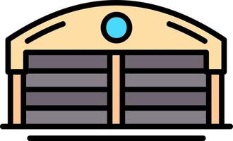 Warehouse Creative Icon Design vector