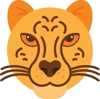 Cheetah Creative Icon Design vector