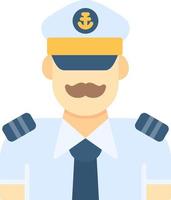 Captain Creative Icon Design vector