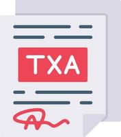 Taxes Creative Icon Design vector