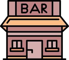 Bar Creative Icon Design vector