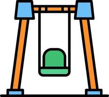 Swing Creative Icon Design vector