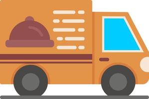 Delivery Van Creative Icon Design vector