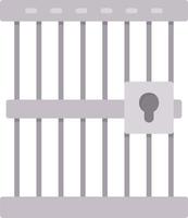 Jail Creative Icon Design vector