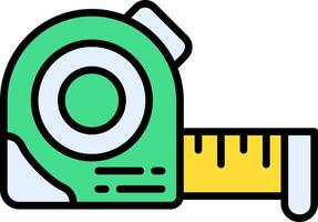 Tape Measure Creative Icon Design vector