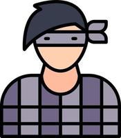 Thief Creative Icon Design vector