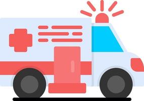 Ambulance Creative Icon Design vector