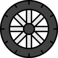 Wheel Creative Icon Design vector