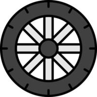 Wheel Creative Icon Design vector