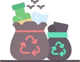 Garbage Creative Icon Design vector