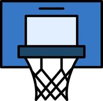 diseño de icono creativo de baloncesto vector