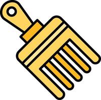 Comb Creative Icon Design vector