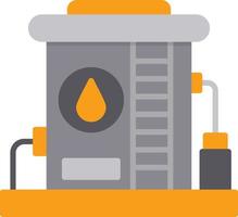 Oil Tank Creative Icon Design vector