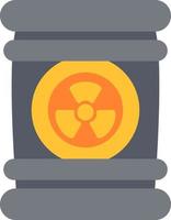 diseño de icono creativo nuclear vector