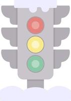 Traffic Light Creative Icon Design vector