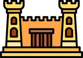 Fortress Creative Icon Design vector