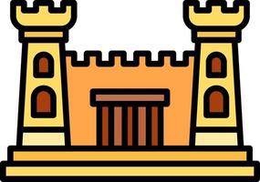 Fortress Creative Icon Design vector