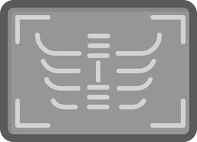 X Ray Creative Icon Design vector