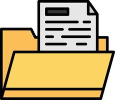 Folder Creative Icon Design vector
