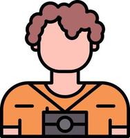 Photographer Creative Icon Design vector