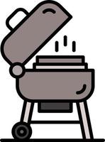 Barbecue Creative Icon Design vector