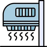 Hand Dryer Creative Icon Design vector