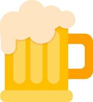 Pint Of Beer Creative Icon Design vector