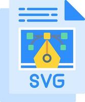 Svg File Creative Icon Design vector