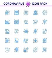 conjunto de iconos de prevención de coronavirus 2019ncov covid19 virus de cuarentena de bacterias investigación de coronavirus elementos de diseño de vector de enfermedad de coronavirus viral 2019nov