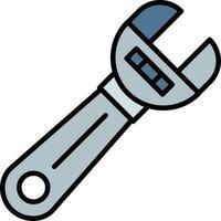 Wrench Creative Icon Design vector