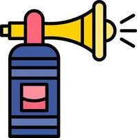 Air Horn Creative Icon Design vector