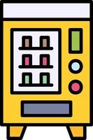 Vending Machine Creative Icon Design vector