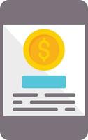 Online Payment Creative Icon Design vector