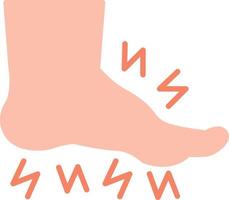 Foot Creative Icon Design vector
