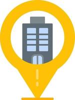 Location Pin Creative Icon Design vector