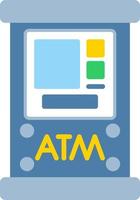 Atm Machine Creative Icon Design vector