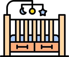 Crib Creative Icon Design vector