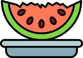 Watermelon Creative Icon Design vector