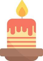 Candle Creative Icon Design vector