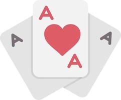 Playing Cards Creative Icon Design vector