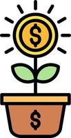 Growth Creative Icon Design vector