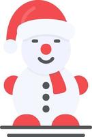 Snowman Creative Icon Design vector