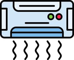 Air Conditioning Creative Icon Design vector