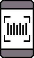 Barcode Creative Icon Design vector