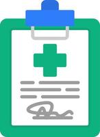 Health Report Creative Icon Design vector
