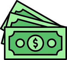 Money Creative Icon Design vector