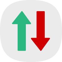 Sort Alpha Down Vector Icon Design