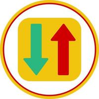 Sort Alpha Up Alt Vector Icon Design